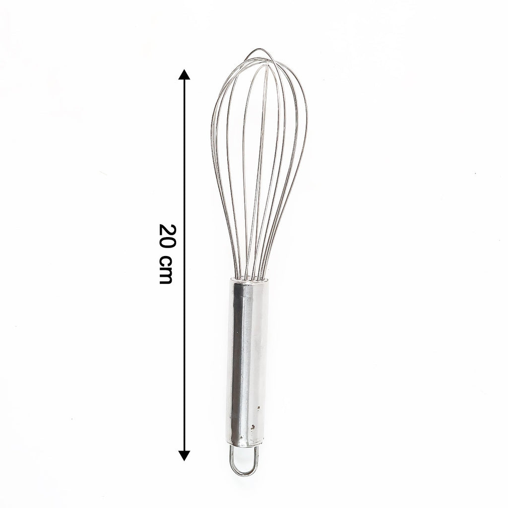 Small Stainless Steel Balloon Whisk (20cm / 1 Pc)