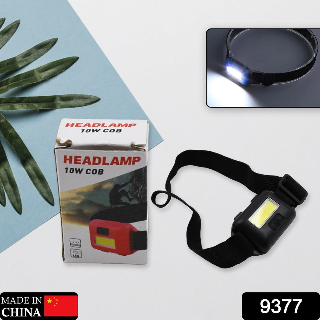10W COB Waterproof Headlamp – Portable Lantern for Camping, Hiking, Cycling & Hunting (1 Pc)