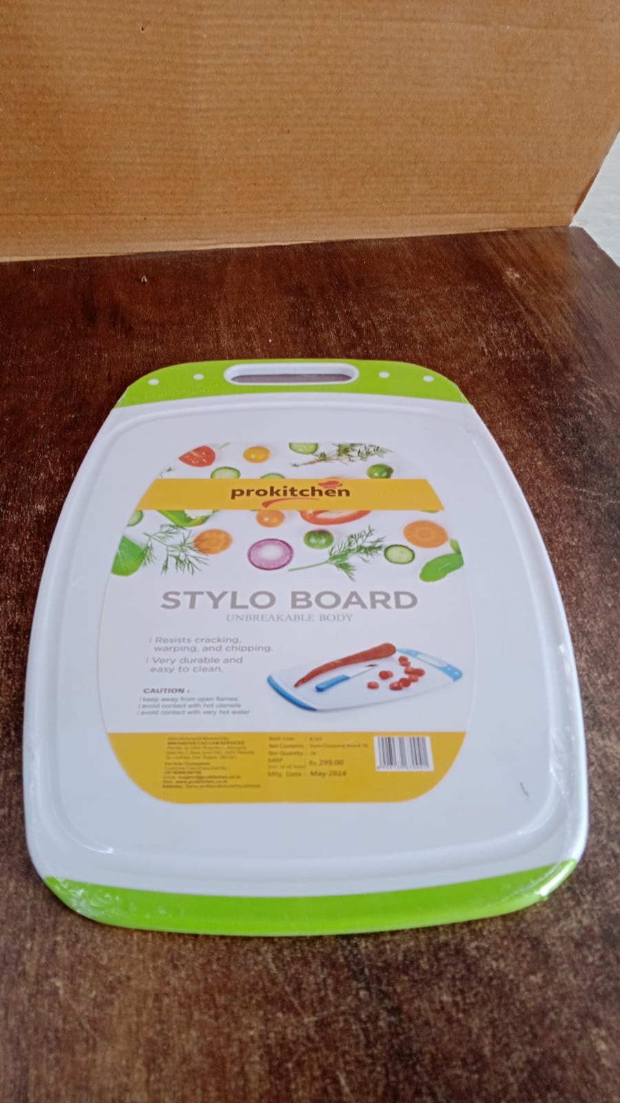 Ganesh Vegetables and Fruits Cutting Chopping Board Plastic Chopper Cutter Board (1 Pc)