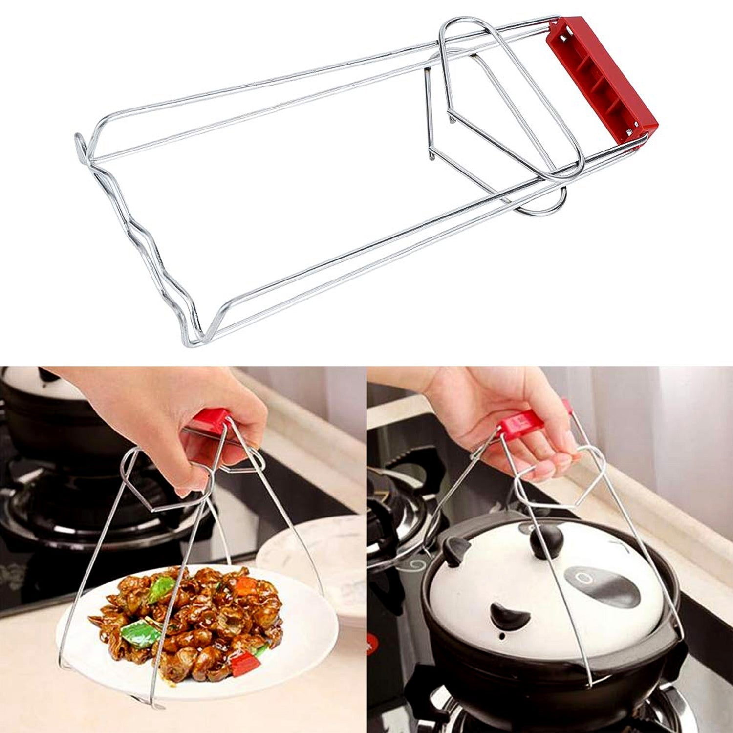 Hot Cookware Gripper Tong 